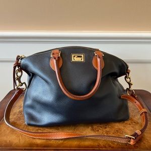 Dooney & Bourke Dillen II Satchel blue/tan